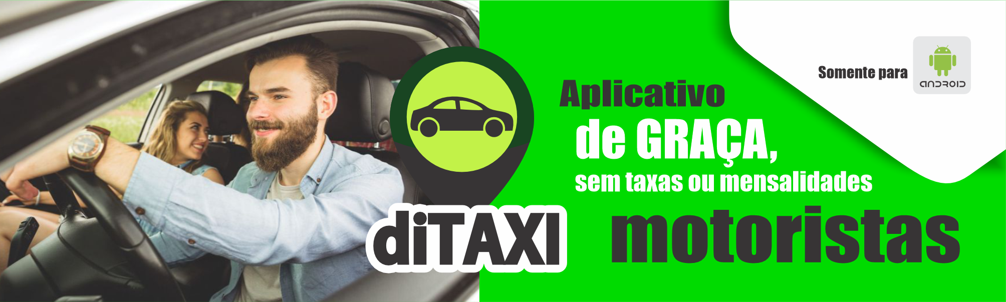 Banner diTaxi motoTaxi